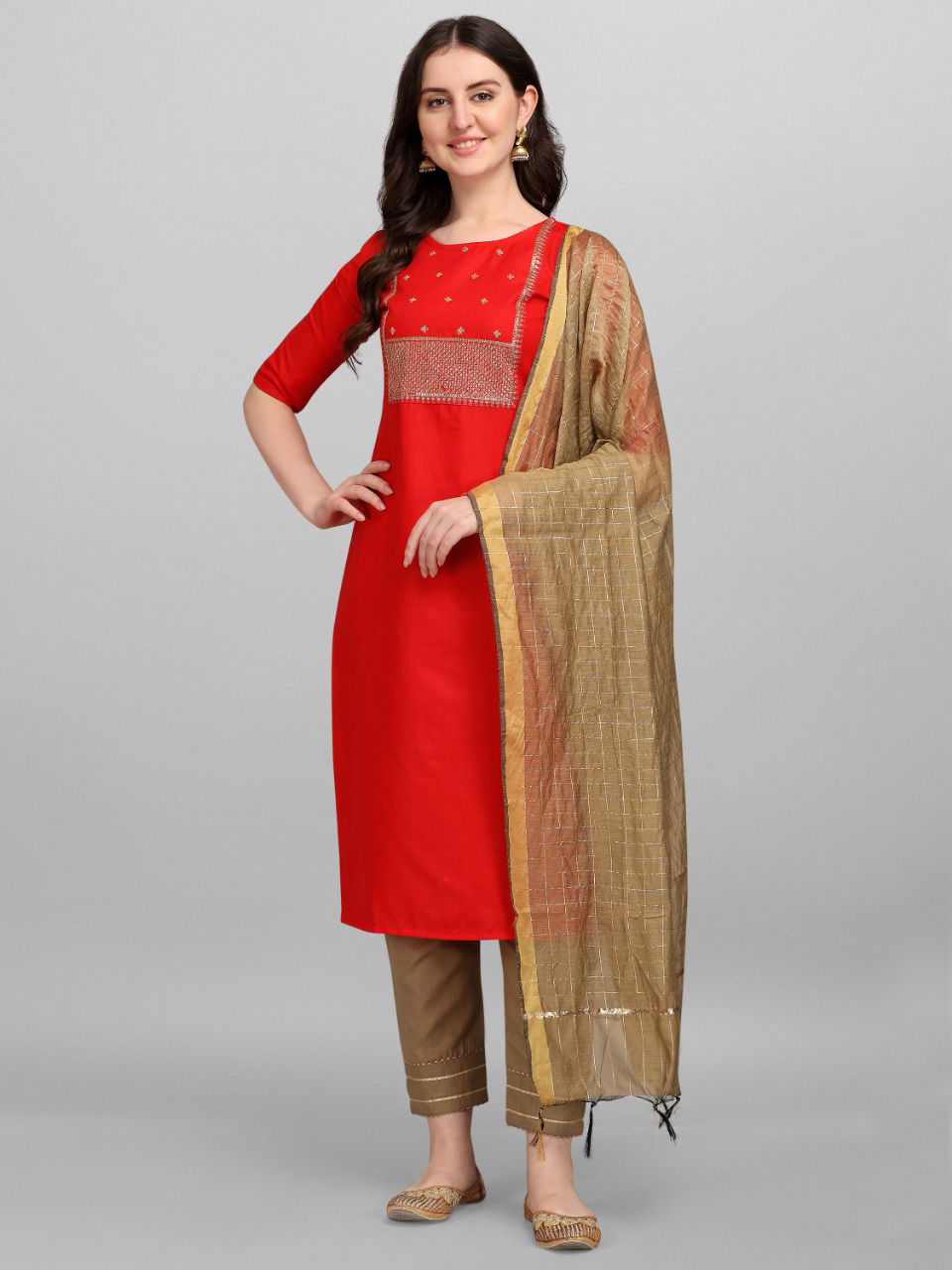 Vrede Vogel Big Fancy Ethnic Wear Cotton Designer Ready Made Dress Collection